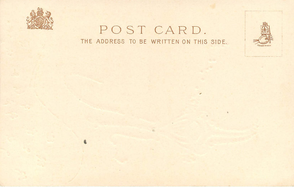 Gilded Art Nouveau Postcard- Tuck Connoisseur Series - Woman