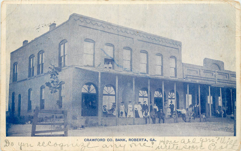 Roberta Georgia - Crawford County Bank - Knoxville - Concord - Strickland