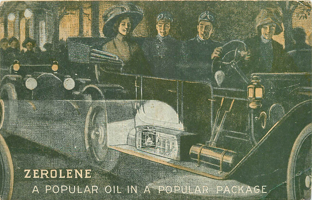 Zerolene - Standard Oil - Advertisement 1911 - Automobile